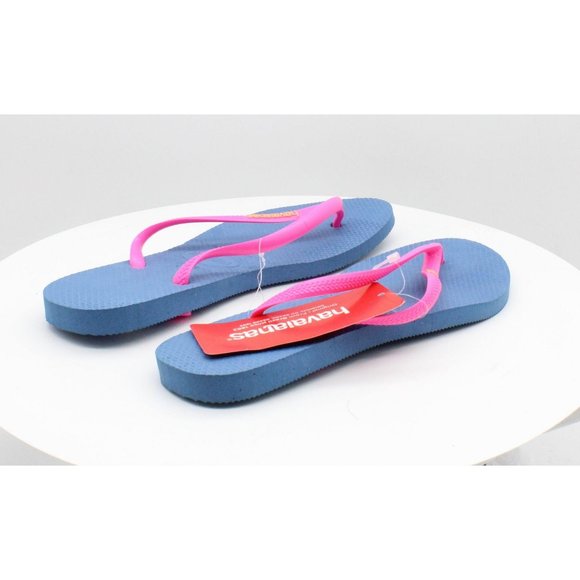 Havaianas Women's Slim Logo Pop-Up Flip Flops Wome - Picture 3 of 8